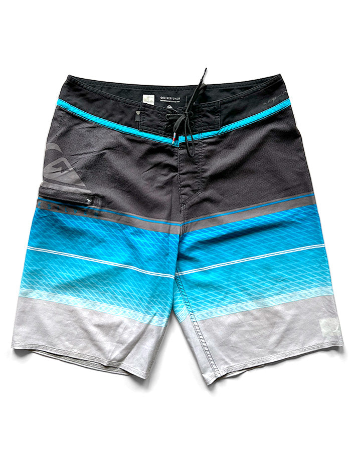 Boardshorts Blue Grey 30 - ANGRY LANE