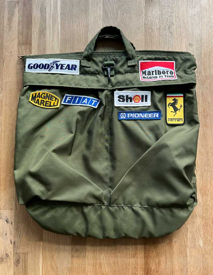 Michael Schumacher - Ferrari Vintage Helmet Bag - ANGRY LANE