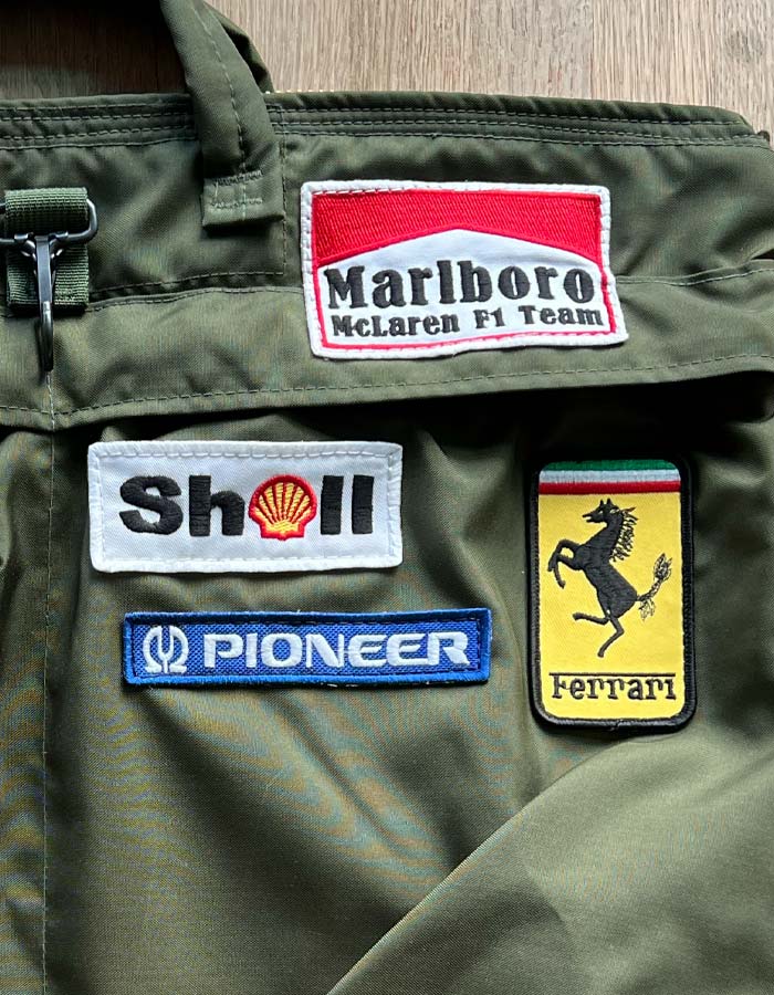 Michael Schumacher - Ferrari Vintage Helmet Bag - ANGRY LANE