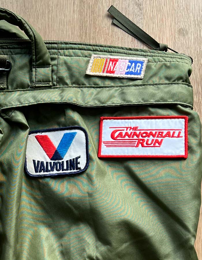 The Cannonball Run Vintage Helmet Bag - ANGRY LANE