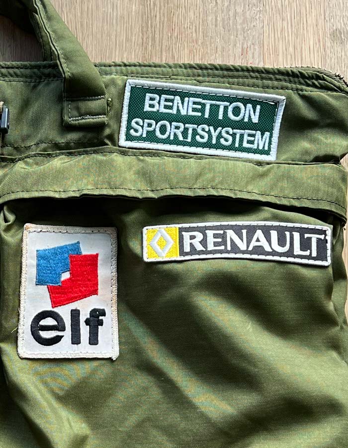 Benetton - Michael Schumacher Vintage Helmet Bag - ANGRY LANE