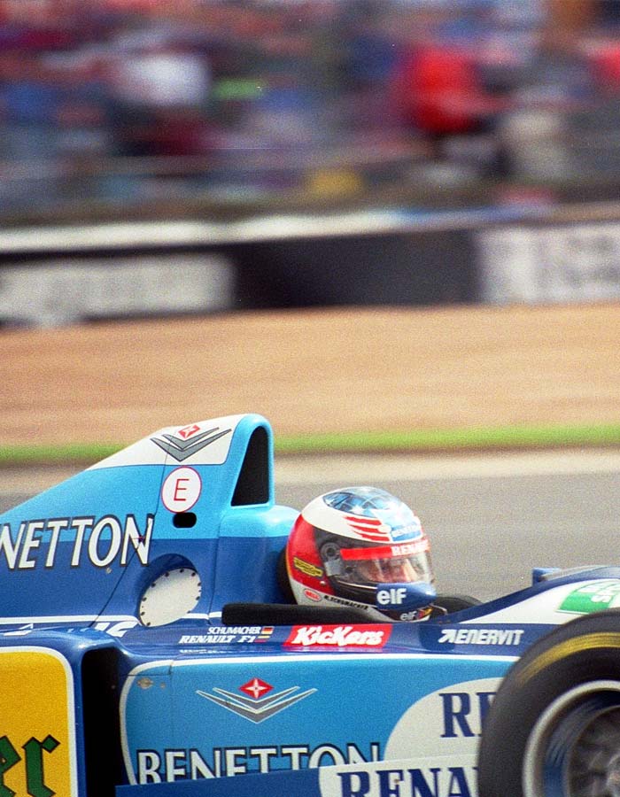 Benetton - Michael Schumacher Vintage Helmet Bag - ANGRY LANE