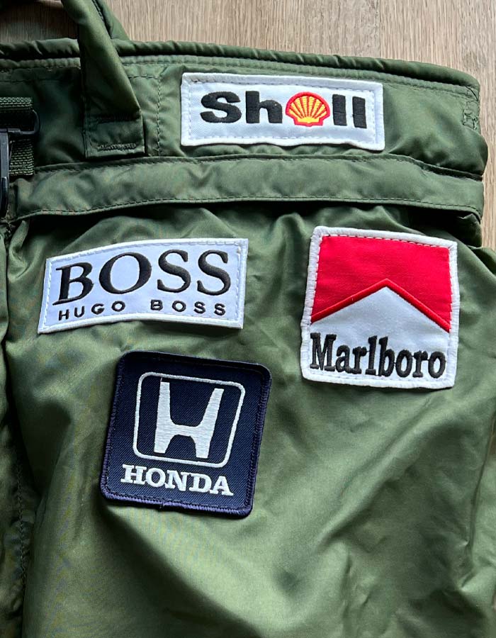 1988 Ayrton Senna Monaco GP Vintage Helmet Bag - ANGRY LANE