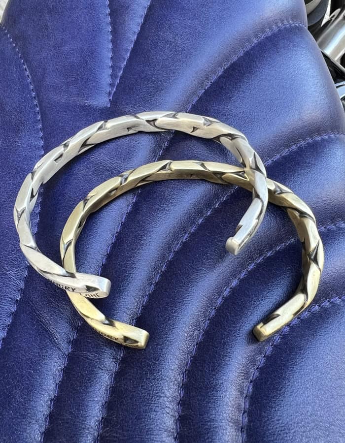 Angry Lane Signature Brass Cuff - ANGRY LANE