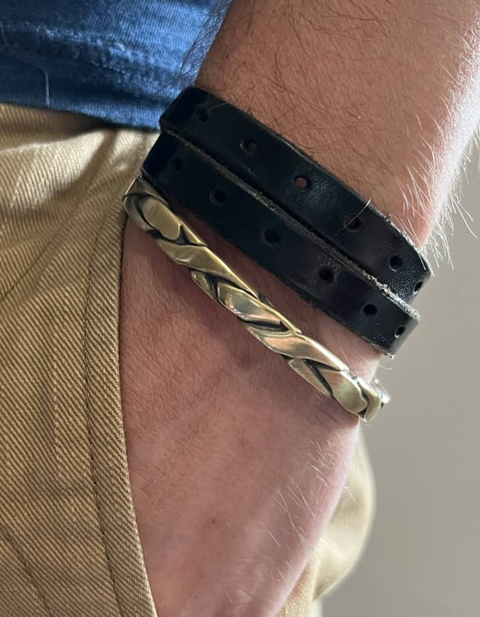 Angry Lane Signature Brass Cuff - ANGRY LANE