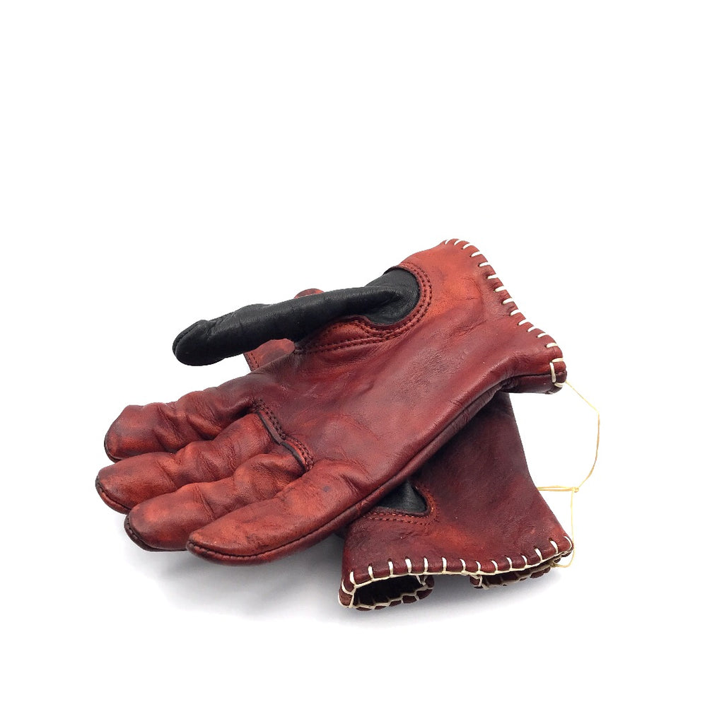 MotoStuka Leather Gloves - BlackHeart - ANGRY LANE