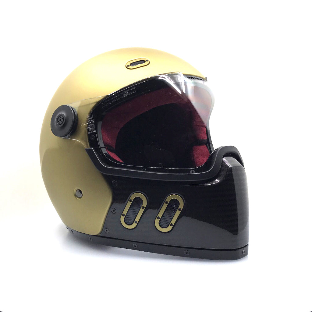 Qwart - Phoenix Custom Matte Magnesium Glossy Carbon Mask - ANGRY LANE
