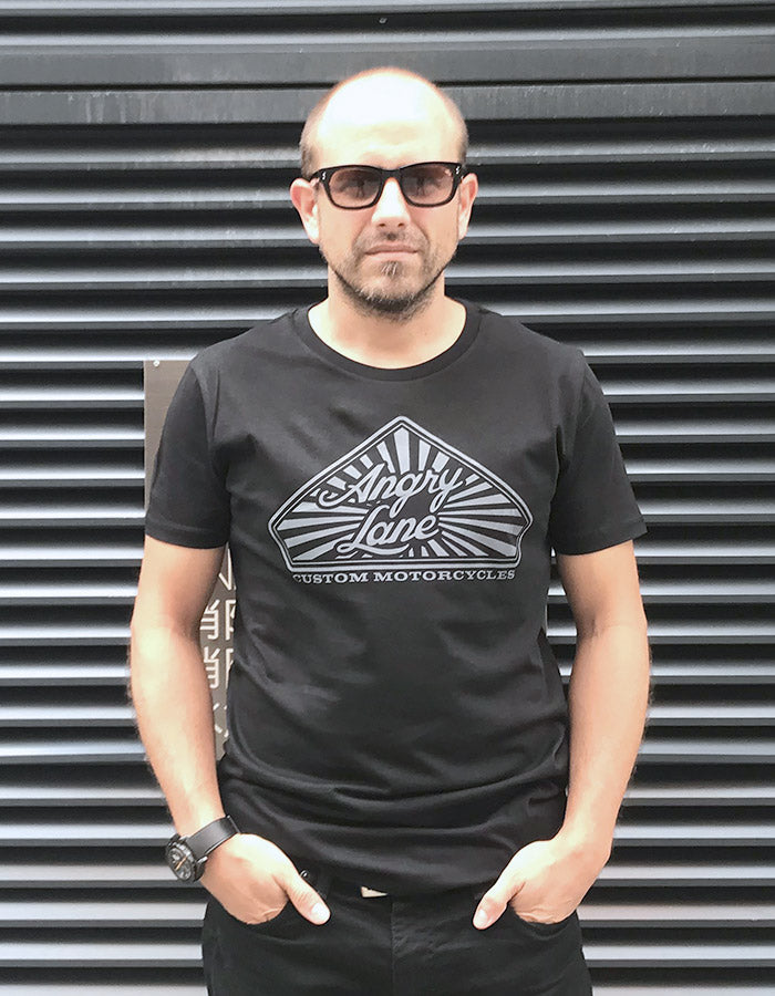 Diamond Black T-shirt - ANGRY LANE