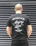Crew Black T-shirt - ANGRY LANE