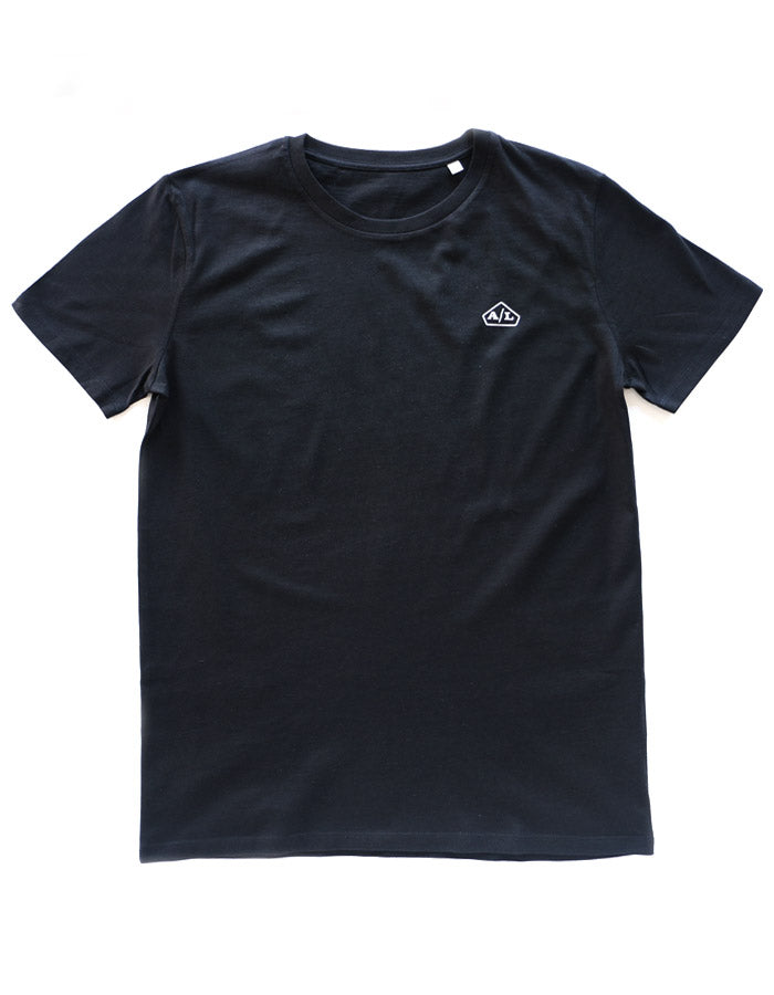 Crew Black T-shirt - ANGRY LANE