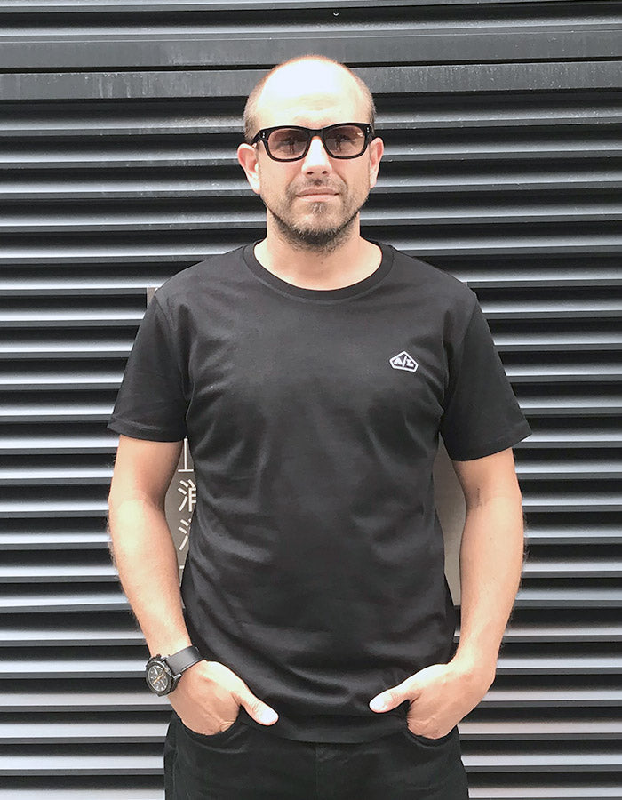 Crew Black T-shirt - ANGRY LANE