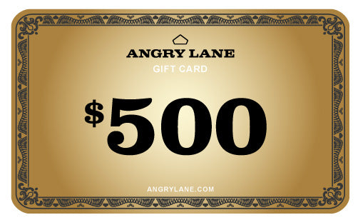 Digital Gift Card - ANGRY LANE