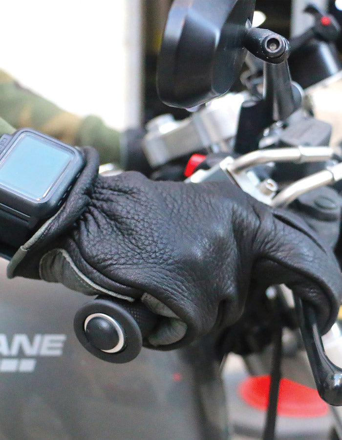 Angry Lane Leather Gloves - ANGRY LANE