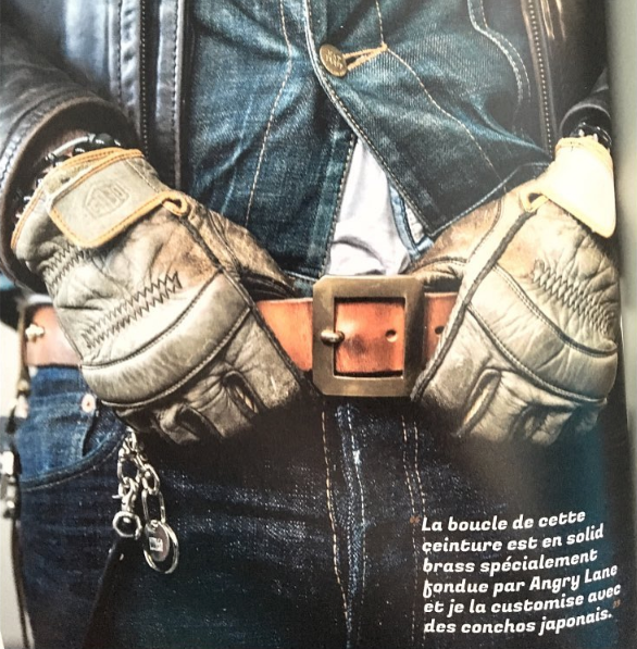 Handmade Leather Belt - ANGRY LANE