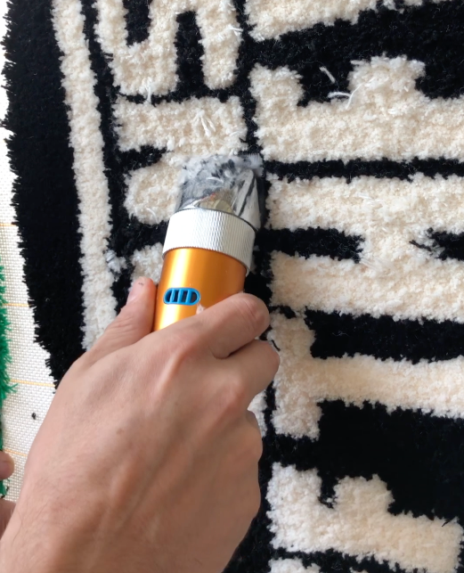 Custom Vans rug by ArtRug - ANGRY LANE