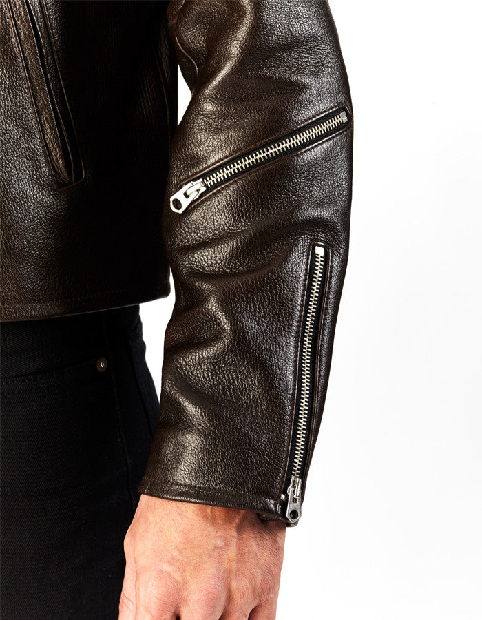 SHIFTER - Leather Blouson Jacket - ANGRY LANE