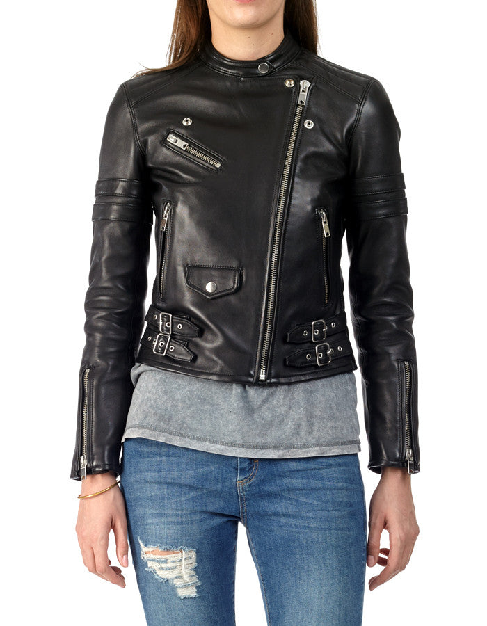 RIN - The Biker Leather Jacket - ANGRY LANE