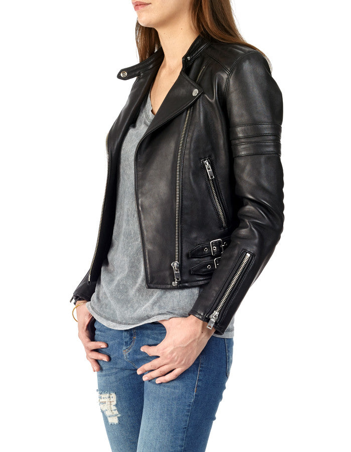 RIN - The Biker Leather Jacket - ANGRY LANE