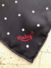 Ruby Silk Scarf – Essential Polka Dot (Deadstock)