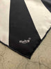 Ruby Silk Scarf – Sunburst Optical (Deadstock)