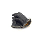 MotoStuka Leather Gloves - Coal - ANGRY LANE