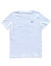 Crew White T-shirt - ANGRY LANE