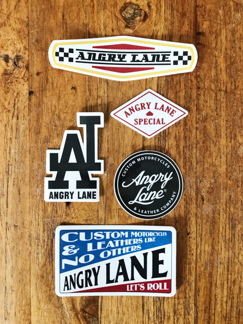Sticker Pack - ANGRY LANE