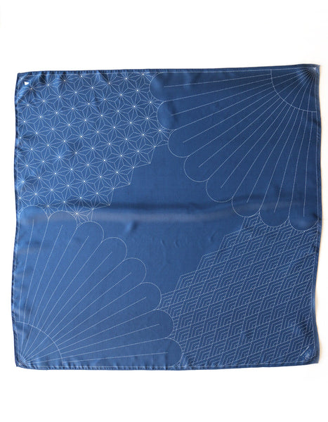 Silk Square Scarf - ANGRY LANE