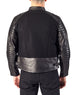 RACER - Leather & Wool Biker Jacket - ANGRY LANE