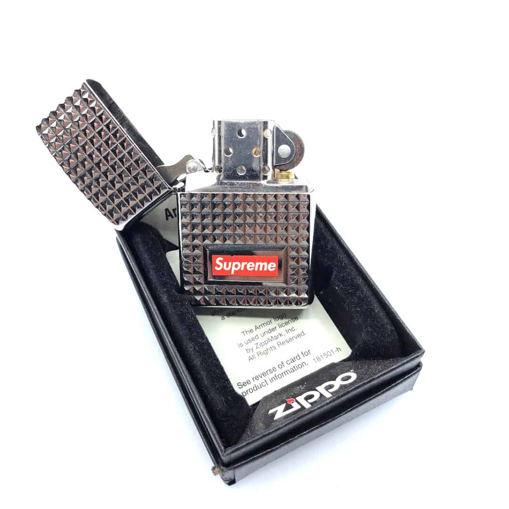 2017 Supreme Diamond Cut Zippo Lighter – ANGRY LANE