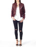 PAPPY BOMBER - Aviator Leather Jacket - ANGRY LANE